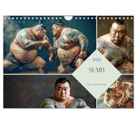 Sumo - Japanese schwere Ringer UK-Version (Wall Calendar 2026 DIN A4 Landscape), CALVENDO 12 Month Wall Calendar