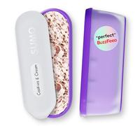 SUMO Set of 2, Ice Cream Containers for Homemade Ice Cream - 1.5 Quart Each, Reusable Freezer Storage Containers - Purple