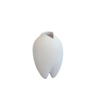 Sumo Vase Slim Bone White