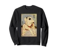 Sumo Wrestlers by Katsushika Hokusai Sweatshirt