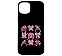 Sumo Wrestling Japanese Sumo Wrestler Girl Coquette Bow Pink Case for iPhone 15 Plus