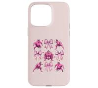 Sumo Wrestling Japanese Sumo Wrestler Girl Coquette Bow Pink Case for iPhone 15 Pro Max