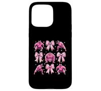 Sumo Wrestling Japanese Sumo Wrestler Girl Coquette Bow Pink Case for iPhone 15 Pro Max