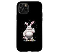 Sumo Wrestling Japanese Sumo Wrestler Rabbit Eggs Bunny Ears Case for iPhone 11 Pro
