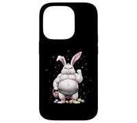 Sumo Wrestling Japanese Sumo Wrestler Rabbit Eggs Bunny Ears Case for iPhone 14 Pro
