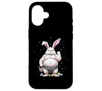 Sumo Wrestling Japanese Sumo Wrestler Rabbit Eggs Bunny Ears Case for iPhone 16