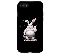 Sumo Wrestling Japanese Sumo Wrestler Rabbit Eggs Bunny Ears Case for iPhone SE (2020) / 7/8