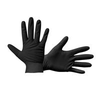 SumoGrip Diamond Nitrile Powder Free Disposable Gloves - Black (Box 50) - Large
