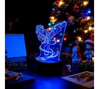 Sumokaii Karate Night Light, 3D Female Karate Night Light, with 7 Color Modes, is a Rational Choice for Karate Enthusiasts.