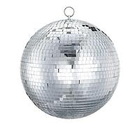 Sumono Mirror Disco Ball 12 Inch Mirror Ball Lightning Ball with Hanging Ring for DJ Club Stage Bar Party, Wedding Holiday Decoration