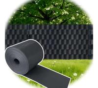 SUMORISE Privacy Screen Strips for Double Rod Mats, 26 m x 19 cm, RAL7016 Dark Grey, PP Premium Privacy Fence, Opaque Fence Film, UV-Resistant, Wind Protection for Fences