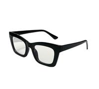 Sumpgle Small Square Glasses Frame Contemporary Chic Style Light Filtering Lens for Women Urban Fashion Accessory Gift