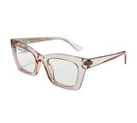 Sumpgle Small Square Glasses Frame Contemporary Chic Style Light Filtering Lens for Women Urban Fashion Accessory Gift