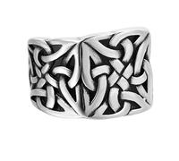 Sumpgle Viking Style Titanium Steel Ring for Men Nordic Punk Jewelry Distressed Matte Finish Bold Rustic Mens Accessories