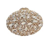 Sumptuousness Crystal Encrusted Grip with Removable Chain Belt Elegant Old Aesthetic for Galas and Rose Carpet Incidents Exclusive Crystal Dinner Addition