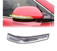 SUMRED Wing Mirror Indicator Cover for Hyundai Santa Fe XL 2013 2014 2015 2016, Turn Signal Light Lens 87613 B8000, 87623 B8000 Wing Mirror Indicator Lamp Lens,right