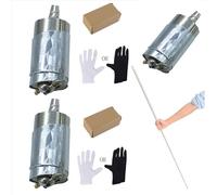 sumrica Magic 2Pcs Pocket Staff for Professional Magician Stage Portable,Pocket Arts Staff Magic Tricks Accessories (150-160CM Silver)