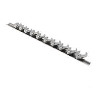 Sumsoctober 10 Piece Metric Crowfoot Wrench Set, 3/8 Inch Drive for Loosening Bolts and Nuts Easily