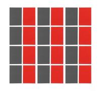 Sumsoctober 24PCS Sanding Sponge Pad Set,Multi Grit Flexible Double Sided,Wet and Dry Reusable for Detail Contour Corner Furniture Repair(27PCS)