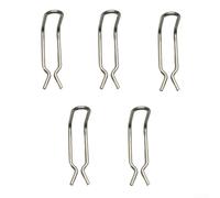 Sumsoctober 304 Stainless Steel Pressure Washer Secure Hose Reel Pipe Spring Clamps for Karcher K3/K4/K5/K6/K7 Replacement Part 50372210 Anti-Rust Hose Clips(5 Pack)
