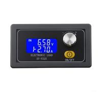 Sumsoctober Battery Discharge & Power Test Load | Adjustable 25W or 35W Electronic Load Module | with Real-Time Current, Voltage, Power, Capacity Statistics(A)