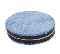 Sumsoctober Car Polishing Pads 2pcs,Microfiber For Car Polisher For Pads,Microfibre Car Detailing Pads, Car Polish Applicator Pads(5inch)