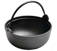 Sumsoctober Cast Iron Pan, Dutch Oven with Lid, Dual Function Griddle Pan, Casted Pot with lid, Casserole Dish with LidCast Iron Stew Pot with Lid 28cm Large(19cm only pot without lid)