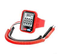 Sumsoctober Digital Multimeter Handheld Auto Ranging Tester with NCV for Voltage Current Resistance Capacitance Transistor Frequency Duty Cycle Red(Standard)