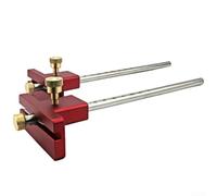 Sumsoctober Double Head Scriber Stainless Steel Marking Tool for Woodworking Accurate Line Layout Gauge for Professionals and DIY