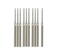Sumsoctober Drill Bits 10pcs 0.8 to 2.5mm Diameter 2.35mm Shank for Glass Tile Stone Jade Drilling Diamond Tip Precision Set(10PCS 1.2mm)