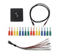 Sumsoctober DSLogic USB Logic Analyzer 16 Channel 100MHz Bandwidth 256Mbit Memory for Digital Signal Protocol Analysis with ESD Protection