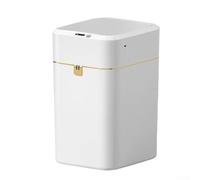 Sumsoctober Electric Smart Trash Can Offering Seamless Integration into Your Home's Aesthetic While Enhancing Hygiene (A)