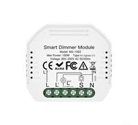Sumsoctober For Zigbee Dimming Switch Module For Smart Home Lighting Control Compatible With For Zigbee 3 0 Hub For Easy Remote Light Management