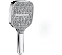 Sumsoctober High Pressure Shower Head Square 5 Mode Handheld Turbo Massage Rain ABS Self-Cleaning Nozzles Large Coverage Bathroom Fixture(E)