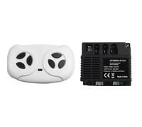 Sumsoctober JR1930RX-4P-24V Children's Electric Car 2.4G Remote Control Receiver Controller with Soft Start Function ABS Material(Full set)