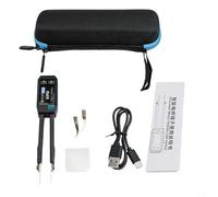 Sumsoctober LCR-ST1 Digital Bridge Meter, Intelligent Tweezer Bridge High Precision LCR Meter Intelligent Tweezer Component Tester With 3 Frequency Test Modes