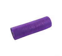 Sumsoctober Mesh Ribbon Roll Wide 26cm 10 Yards PP Material DIY Crafts Present Wrapping Candy Box Decoration Party Events Handmade Projects Multiple Colour Options(F)