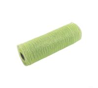 Sumsoctober Mesh Ribbon Roll Wide 26cm 10 Yards PP Material DIY Crafts Present Wrapping Candy Box Decoration Party Events Handmade Projects Multiple Colour Options(C)