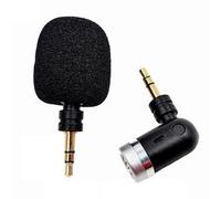 Sumsoctober Portable Foldable For Microphone with 3 5mm Jack for Clear Audio Ideal for Performances, Teaching, and Online (3 pole)