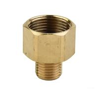 Sumsoctober Premium Rotatable Brass Hose Adapter 22Mm Female To 14Mm Male Connector,External Thread For Pressure Washers