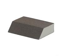 Sumsoctober Sanding Sponge 60-240Grit, 100x70mm Wall for TILE Grinding Sponge Sand Block Sandpaper, Flexible Sanding Pads Wet Dry Reusable(Grit 120)