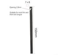 Sumsoctober Sleek Design Gap Adjustment Tool for Enhanced Door Performance at Home or Work (2PCS)