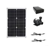 Sumsoctober Solar Fountain - 20W 800L/H DC12V Brushles Panel Water Pump For Bird Bath Solar Panel Kit Outdoor Fountain For Outdoor Small Pond
