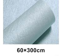Sumsoctober Waterproof Thermal Insulation Wall Sticker Roll - Peel and PVC Wallpaper for Home Decor, Soundproof and Stain Resistant - 60×300cm Easy to Apply Wall Covering(Blue)