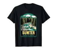 Sumter National Forest Chattooga River South Carolina Retro T-Shirt