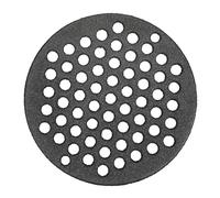 SUMTree 19cm Cast Iron Fire Grate, Fire Pit Grill Grate, Round BBQ Grill Grating Plate, Barbecue Cooking Grids&Grate for Indoor Outdoor High Heat Charcoal Stove Fireplace Furface