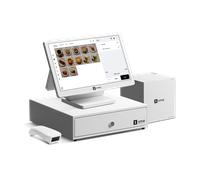 Sumup Retail POS Kit, dual-sided POS touchscreen, printer, cash drawer and barcode scanner
