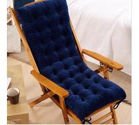 SUMURI Rocking Chair Cushion，Soft And Thicken Tufted Seat/Back Chair Cushions,All In One Non-Slip Chair Pad For Outdoor Indoor Home(Size:1 Count (Pack of 1),Color:Blue)