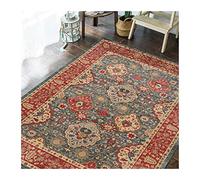 SUMUTO Moroccan Blythe Area Rug American Retro Persian Nordic Ancient Ethnic Style Carpet for Interior Living Room Bedroom Hall Front Door Kitchen