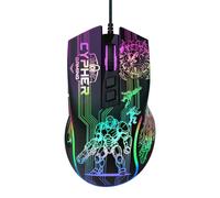 Sumvision CYPHER Gaming Mouse Wired RGB - 12,800 DPI Programmable Gaming Mouse with Macro Buttons, Ultra-Light Ergonomic Design, LED Lighting, Honeycomb Grip, PC Laptop Mac Windows Compatible